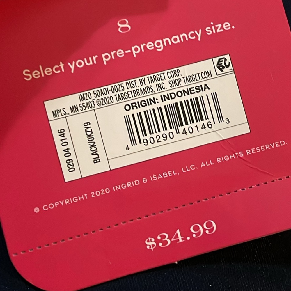 New black bootcut maternity pants - Picture 6 of 9